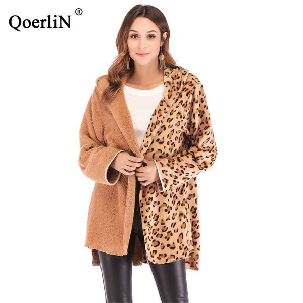 qoerlin european style leopard cardigans woman autumn winter 2019 hooded long-sleeved jacket casual coat plus size open stitch, Black;brown
qoerlin european style leopard cardigans woman autumn winter 2019 hooded long-sleeved jacket casual coat plus size open stitch, Black;brown
