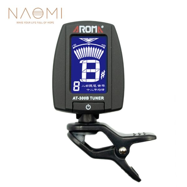 NAOMI Гитарный Тюнер Aroma AT-300B Портативный Клип на Электрический ЖК-Цифровой Тюнер Ги
NAOMI Гитарный Тюнер Aroma AT-300B Портативный Клип на Электрический ЖК-Цифровой Тюнер Ги