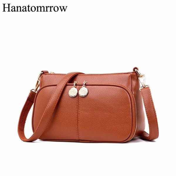 handbags women bag pu leather soft messenger bags small shoulder crossbody bags for ladies purses