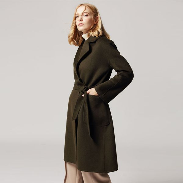 2019 woolen coats autumn winter jacket women coat 100% double side wool coat female jacket pp226, Black
2019 woolen coats autumn winter jacket women coat 100% double side wool coat female jacket pp226, Black