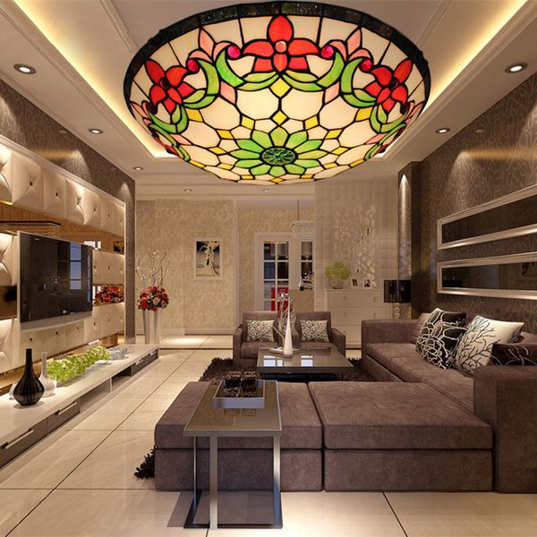 16 inch tiffany ceiling light round luxury retro led ceiling lamp dining room bar light corridor study villa entry l bedroom lamp
16 inch tiffany ceiling light round luxury retro led ceiling lamp dining room bar light corridor study villa entry l bedroom lamp