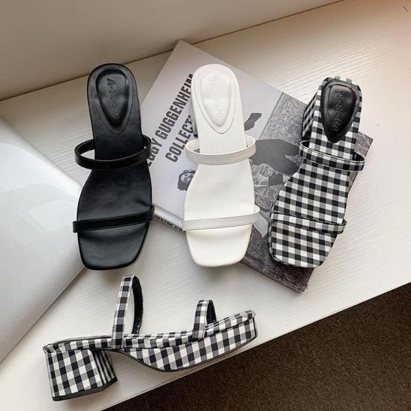 cross-tied house slippers platform summer women's shoes luxury slides square toe pantofle heeled mules rubber flip flops, Black
cross-tied house slippers platform summer women's shoes luxury slides square toe pantofle heeled mules rubber flip flops, Black
