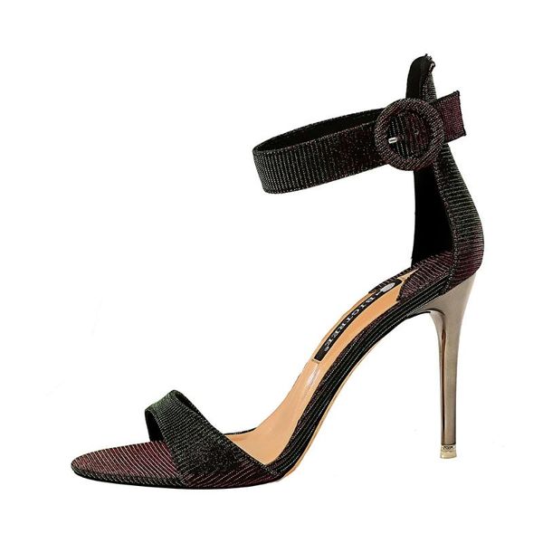 d&henlu sequins women's sandals shoes woman ankle strap hasp high heels stiletto peep-toe pupms patent leather summer, Black
d&henlu sequins women's sandals shoes woman ankle strap hasp high heels stiletto peep-toe pupms patent leather summer, Black