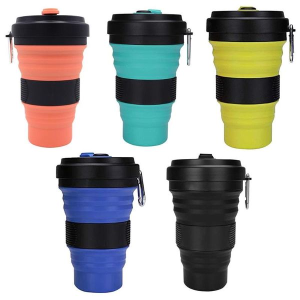 outdoor folding cup outdoor portable silicone 550ml coffee water cup silica gel grade pp travel goods
outdoor folding cup outdoor portable silicone 550ml coffee water cup silica gel grade pp travel goods