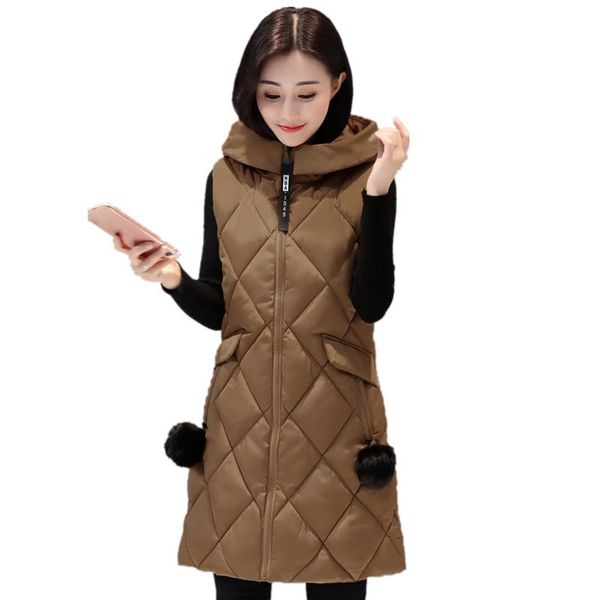 новая весна осень женская куртка ветрозащитный теплый длинная хлопок жилет повседневный без рукавов с капюшоном весте роковой пальто, Black;white
новая весна осень женская куртка ветрозащитный теплый длинная хлопок жилет повседневный без рукавов с капюшоном весте роковой пальто, Black;white