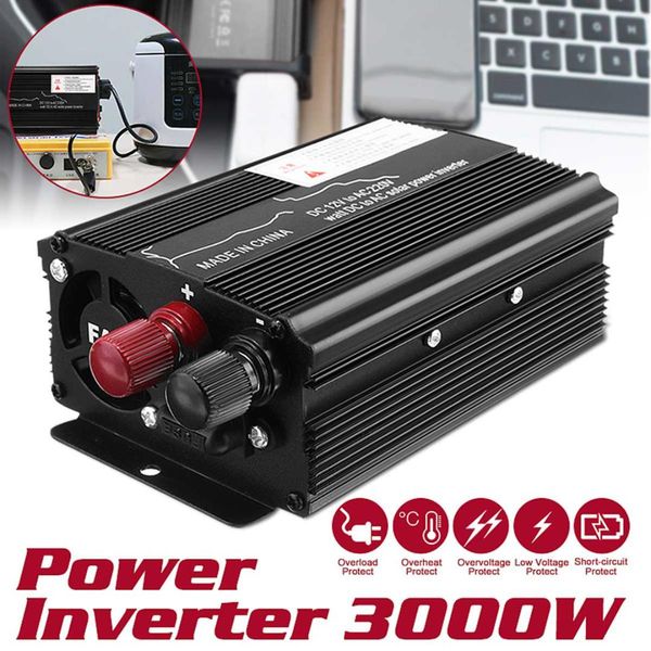 autoleader solar inverter 12v 220v 3000w p eak car inverter power voltage transformer converter sine wave for car truck
autoleader solar inverter 12v 220v 3000w p eak car inverter power voltage transformer converter sine wave for car truck