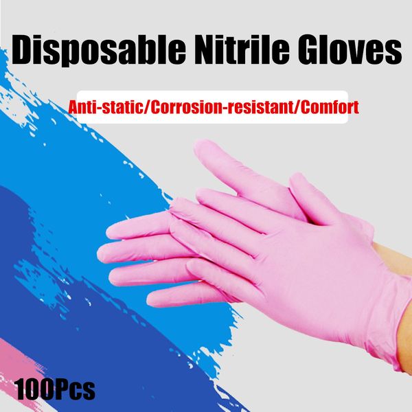 100pcs lot s/m/l disposable nitrile rubber latex home cleaning mechanic glove anti-slip food gloves work tools
100pcs lot s/m/l disposable nitrile rubber latex home cleaning mechanic glove anti-slip food gloves work tools