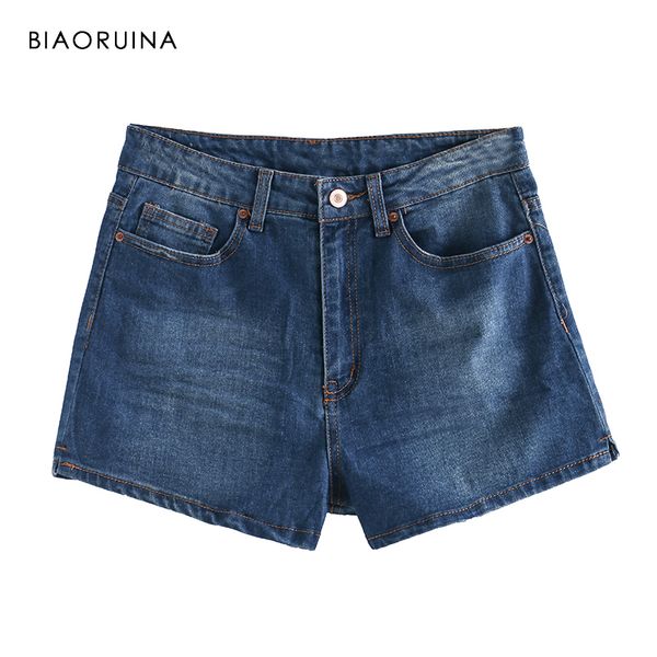 biaoruina women blue washing bleached denim shorts female summer high waist fashion shorts girls all-match streetwear, White;black
biaoruina women blue washing bleached denim shorts female summer high waist fashion shorts girls all-match streetwear, White;black