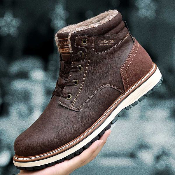 men hiking shoes non-slip leather shoes winter men warm with fur outdoor ankle boots man comfortable large size 46
men hiking shoes non-slip leather shoes winter men warm with fur outdoor ankle boots man comfortable large size 46