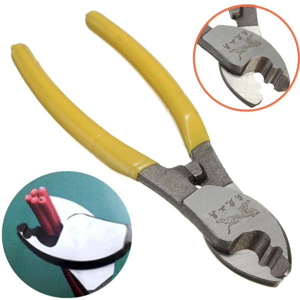 6 inch cable cutter pliers plastic handle electric wire stripper cutting plier tool kit hand tools
6 inch cable cutter pliers plastic handle electric wire stripper cutting plier tool kit hand tools