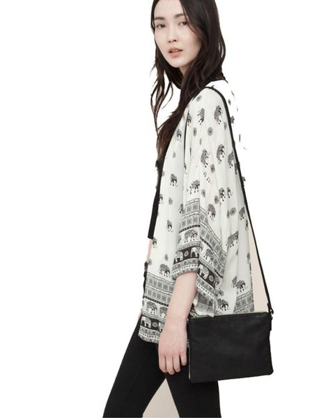 fashion women elephant printed half sleeve kimono cardigan female summer autumn open stitch coat soft coat w626, Black;brown
fashion women elephant printed half sleeve kimono cardigan female summer autumn open stitch coat soft coat w626, Black;brown