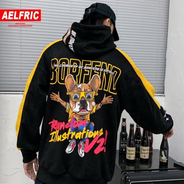aelfric hip hop funny dog printed mens hooded sweatshirts streetwear 2019 autumn pullovers harajuku casual cotton male hoodies, Black
aelfric hip hop funny dog printed mens hooded sweatshirts streetwear 2019 autumn pullovers harajuku casual cotton male hoodies, Black