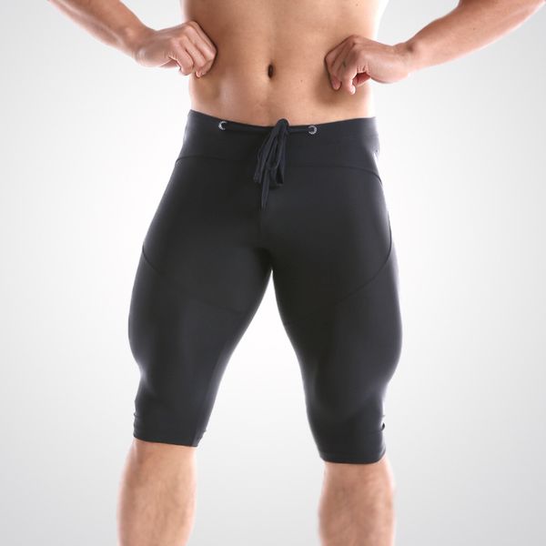 men quick drying bodybuilding gym short pants compression sports jogging running shorts tight pencil breathable stretch, Black;blue 
men quick drying bodybuilding gym short pants compression sports jogging running shorts tight pencil breathable stretch, Black;blue