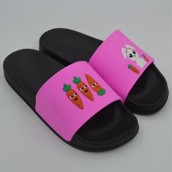new pvc non-slip slippers for summer 2018 new eco-friendly soft and comfortable baby rabbit slippers, Black
new pvc non-slip slippers for summer 2018 new eco-friendly soft and comfortable baby rabbit slippers, Black