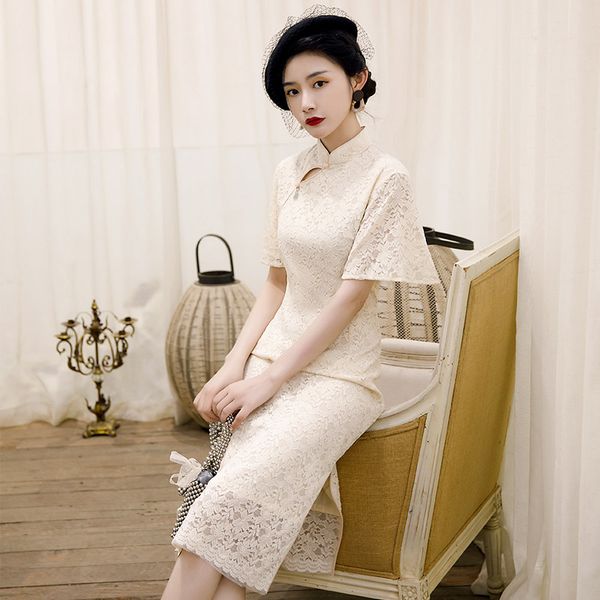 summer knee length cheongsam traditional chinese style women button qipao classic mandarin collar party dress vestidos - 3xl, Red
summer knee length cheongsam traditional chinese style women button qipao classic mandarin collar party dress vestidos - 3xl, Red