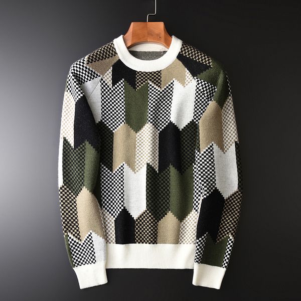 minlgu contrast color wool sweater male luxury geometric round collar slim fit mens sweaters plus size 4xl pullover men sweater, White;black
minlgu contrast color wool sweater male luxury geometric round collar slim fit mens sweaters plus size 4xl pullover men sweater, White;black
