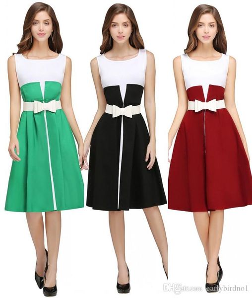 2019 patchwork women work dresses formal ready to work vestidos a line sleeveless knee length casual party dress wear plus size fs1413, Black;gray
2019 patchwork women work dresses formal ready to work vestidos a line sleeveless knee length casual party dress wear plus size fs1413, Black;gray