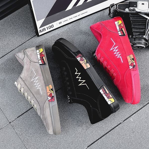 men's outdoor casual shoes trend spring and autumn models breathable soft fashion comfortable lightweight student shoes 39-44, Black
men's outdoor casual shoes trend spring and autumn models breathable soft fashion comfortable lightweight student shoes 39-44, Black