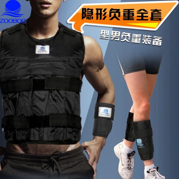 empty weighted vest hand wrist leg weight wrap load exercise fitness training, Black;blue
empty weighted vest hand wrist leg weight wrap load exercise fitness training, Black;blue