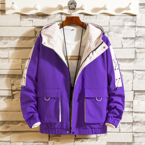 jacket men korean style show hooded mens jackets and coats loose hip hop streetwear chaqueta hombre cargo man jackets#b311, Black;brown
jacket men korean style show hooded mens jackets and coats loose hip hop streetwear chaqueta hombre cargo man jackets#b311, Black;brown