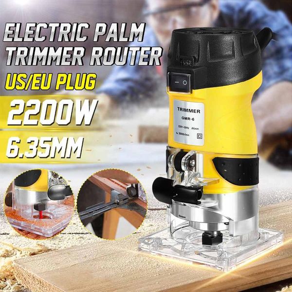 2200w 6.35mm electric laminate edge trimmer mini wood router carving machine carpentry woodworking power tools
2200w 6.35mm electric laminate edge trimmer mini wood router carving machine carpentry woodworking power tools