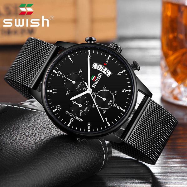 swish 2019 quartz watch brand watch men's calendar sports waterproof wrist watches men 3colors stainless steel watch ly191226, Slivery;brown
swish 2019 quartz watch brand watch men's calendar sports waterproof wrist watches men 3colors stainless steel watch ly191226, Slivery;brown