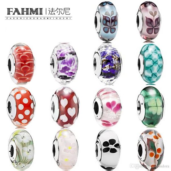 fahmi 100% 925 sterling silver classic silver with light green murano glass women's charm diy bracelet accessories bead ing, Black
fahmi 100% 925 sterling silver classic silver with light green murano glass women's charm diy bracelet accessories bead ing, Black