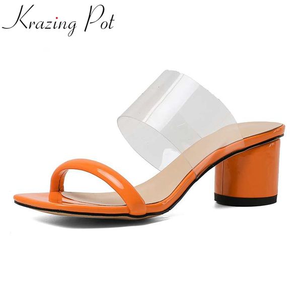 krazing pot 2020 large size peep toe high heels mules oriental lady party daily wear non-slip slip on sandals women l12, Black
krazing pot 2020 large size peep toe high heels mules oriental lady party daily wear non-slip slip on sandals women l12, Black