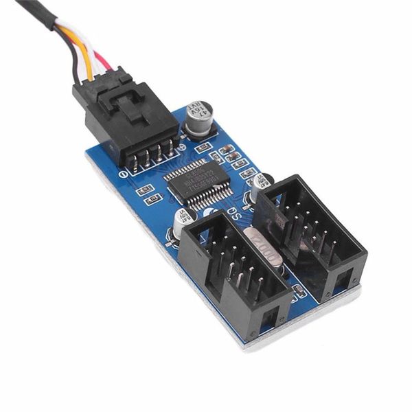 pc computer diy motherboard usb 9 pin header multiplier splitter 1 to 2 extension cable cord 30 cm extension line
pc computer diy motherboard usb 9 pin header multiplier splitter 1 to 2 extension cable cord 30 cm extension line