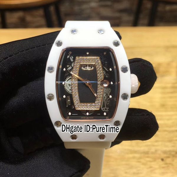 new rm037 rm37 miyota automatic womens watch white ceramic yellow gold diamond black skeleton dial big date ladies rubber puretime e76d4, Slivery;brown
new rm037 rm37 miyota automatic womens watch white ceramic yellow gold diamond black skeleton dial big date ladies rubber puretime e76d4, Slivery;brown