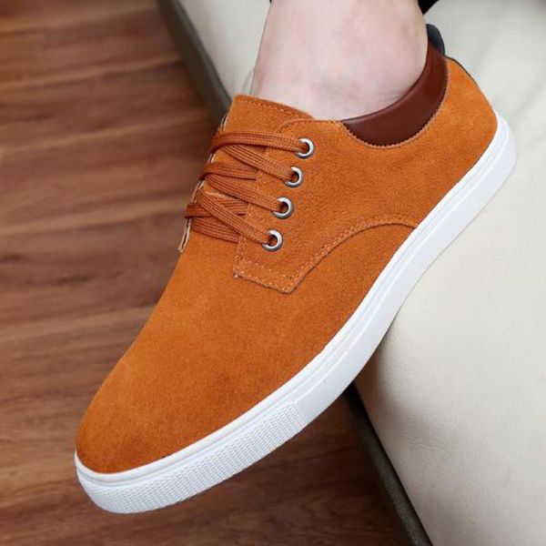 man genuine leather suede sneaker men flat running sports shoes breathable mens trainers tennis shoes red bottom casual sneakers, Black
man genuine leather suede sneaker men flat running sports shoes breathable mens trainers tennis shoes red bottom casual sneakers, Black