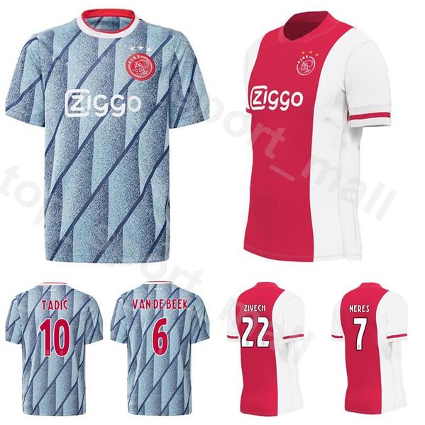 2020 2021 soccer ajax jersey 10 tadic 6 van de beek 7 neres 9 huntelaar 22 ziyech 25 dolberg alvarez football shirt kits, Black;yellow
2020 2021 soccer ajax jersey 10 tadic 6 van de beek 7 neres 9 huntelaar 22 ziyech 25 dolberg alvarez football shirt kits, Black;yellow