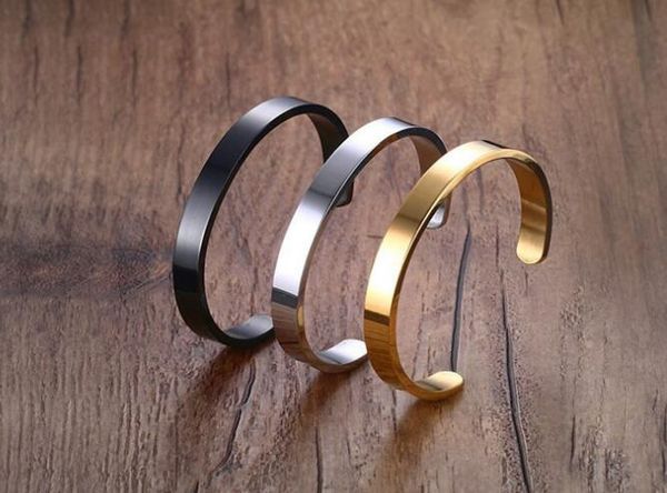 100pcs women and men 8mm width surface bracelet bangle stainless steel bracelet men silver/gold/black/rose gold 4 color, White
100pcs women and men 8mm width surface bracelet bangle stainless steel bracelet men silver/gold/black/rose gold 4 color, White