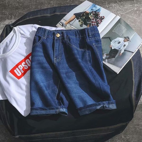 jeans shorts men's summer shorts casual loose and plus-sized thin 5 summer men's pants fashion, Blue
jeans shorts men's summer shorts casual loose and plus-sized thin 5 summer men's pants fashion, Blue