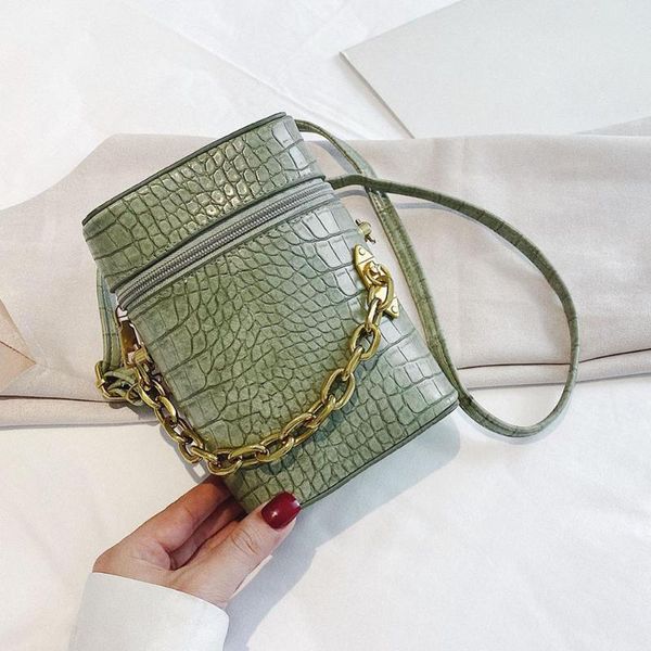 women solid bucket messenger purse retro alligator leather semicircle shoulder bags pu leather crossbody purse
women solid bucket messenger purse retro alligator leather semicircle shoulder bags pu leather crossbody purse