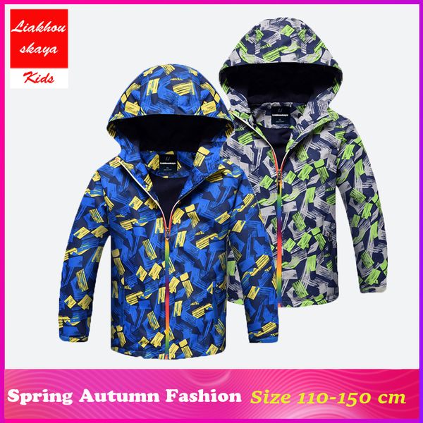 liakhouskaya jacket for boys coat spring autumn 2019 new fleece waterproof kids windbreaker children's jackets boys clothes, Blue;gray
liakhouskaya jacket for boys coat spring autumn 2019 new fleece waterproof kids windbreaker children's jackets boys clothes, Blue;gray