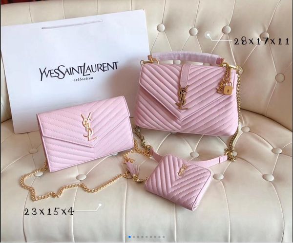 women's fashion exquisite and elegant chain messenger bag ladies luxury wild three-piece messenger bag exquisite wallet
women's fashion exquisite and elegant chain messenger bag ladies luxury wild three-piece messenger bag exquisite wallet