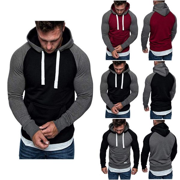 2019 новые мужчины тонкий fit спортивное мышечные толстовки топы мужские с капюшоном с длинным рукавом толстовка hoody толстовка, Black
2019 новые мужчины тонкий fit спортивное мышечные толстовки топы мужские с капюшоном с длинным рукавом толстовка hoody толстовка, Black