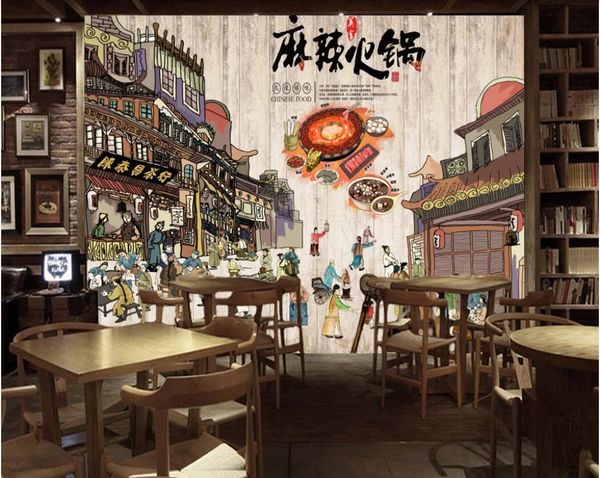 3d room wallpaper custom p mural retro nostalgic spicy pot catering background wall wall art canvas pictures wallpaper for walls 3 d
3d room wallpaper custom p mural retro nostalgic spicy pot catering background wall wall art canvas pictures wallpaper for walls 3 d