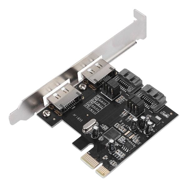 4 port sata card, pci-e to sata 3.0 controller, compatible with sata (iii, ii, i) hard drives, ssd
4 port sata card, pci-e to sata 3.0 controller, compatible with sata (iii, ii, i) hard drives, ssd