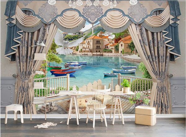 wdbh 3d wallpaper custom p european curtain lake scenery tv background living room home decor 3d wall muals wall paper for walls 3 d
wdbh 3d wallpaper custom p european curtain lake scenery tv background living room home decor 3d wall muals wall paper for walls 3 d