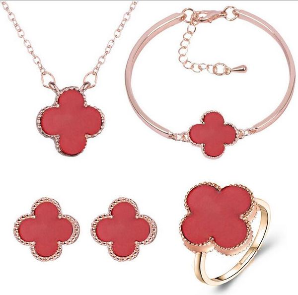 2019 new open bracelet with watch fourleaf clasp earrings necklace ring bracelet fourpiece whole, Silver
2019 new open bracelet with watch fourleaf clasp earrings necklace ring bracelet fourpiece whole, Silver