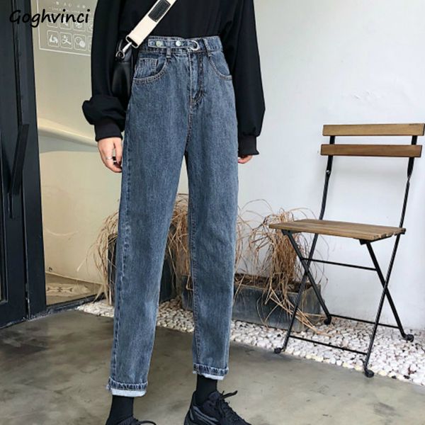 women's jeans women harem high waist button oversize all-match denim chic casual harajuku ankle length students adjustable, Blue
women's jeans women harem high waist button oversize all-match denim chic casual harajuku ankle length students adjustable, Blue