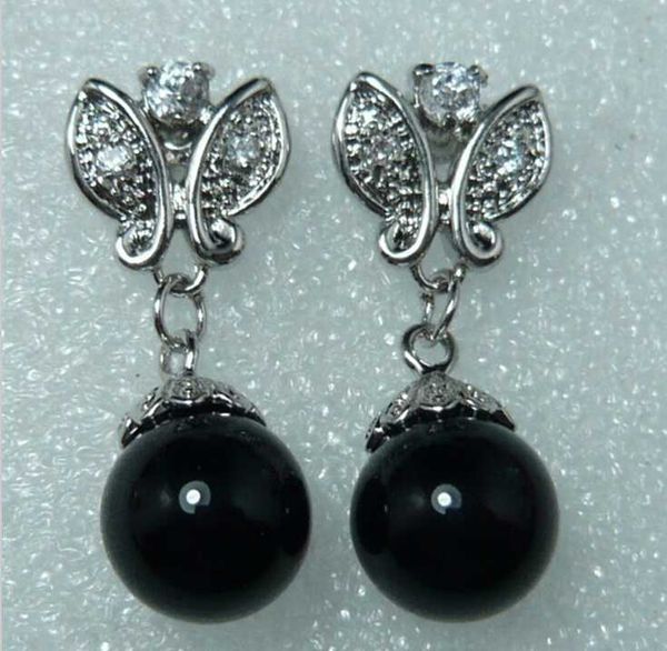 721>>2 styles wholesale 18kgp/silver plated 12mm black shell pearl butterfly earring
721>>2 styles wholesale 18kgp/silver plated 12mm black shell pearl butterfly earring