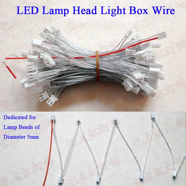 LED Lamp Head Light Box Wire LED Lamp Beads Connecting Cables LED Socket Plug Cord for 5mm Straw Hat Lamp Beads
LED Lamp Head Light Box Wire LED Lamp Beads Connecting Cables LED Socket Plug Cord for 5mm Straw Hat Lamp Beads