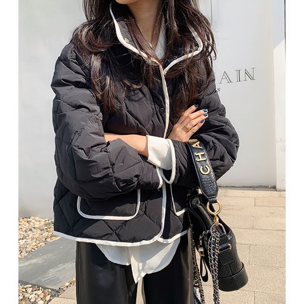 fashion classic c brand luxury autumn winter warm thin down vintage coats down jacket parkas for women white duck down, Black
fashion classic c brand luxury autumn winter warm thin down vintage coats down jacket parkas for women white duck down, Black