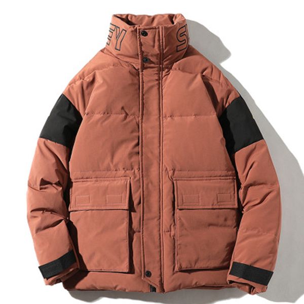 new down jacket male couple hip hop tide brand short down jacket men thick warm street fashion trend parkas college style quality, Black
new down jacket male couple hip hop tide brand short down jacket men thick warm street fashion trend parkas college style quality, Black