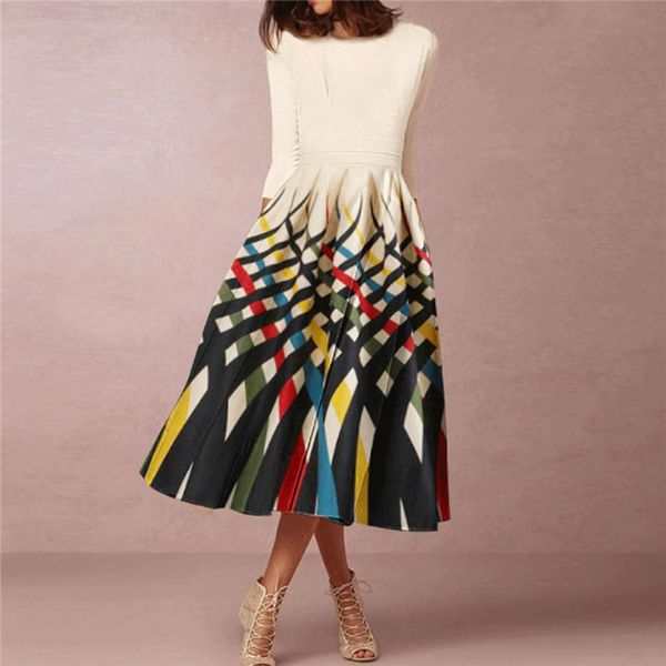 3d printed designer women dresses big skirts casual elegant long sleeved crew neck dresses fashion women dresses, Black;gray
3d printed designer women dresses big skirts casual elegant long sleeved crew neck dresses fashion women dresses, Black;gray
