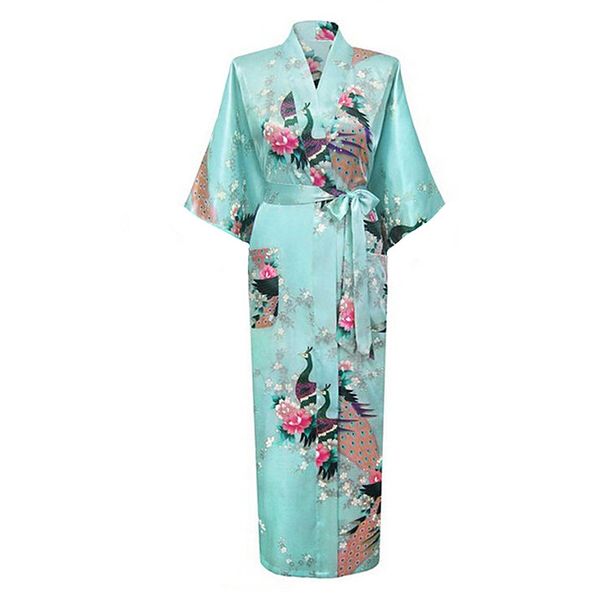 light blue lady summer kimono robe womens rayon bath gown yukata nightgown sleepwear sleepshirts fashion pijama mujer size s-3xl, Black;red
light blue lady summer kimono robe womens rayon bath gown yukata nightgown sleepwear sleepshirts fashion pijama mujer size s-3xl, Black;red