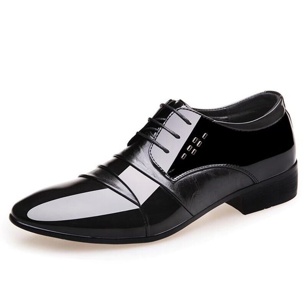 patent leather men shoes business dress shoes black brown oxford breathable formal wedding footwear
patent leather men shoes business dress shoes black brown oxford breathable formal wedding footwear